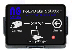 PoE / Data Splitter XPS1 - Network IP Camera Focus Adaptor